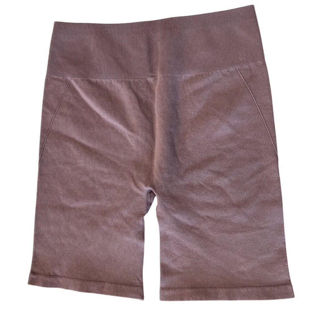 Everlane Seamless Bike Short~Size XL/XXL~Light Purple High Rise NWOT L3 35 - Picture 3 of 6